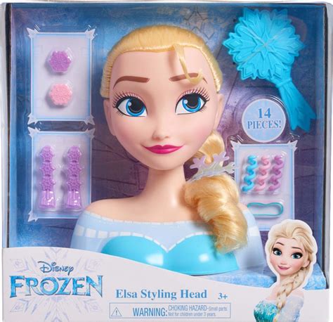 styling head elsa|elsa doll head hair styling.